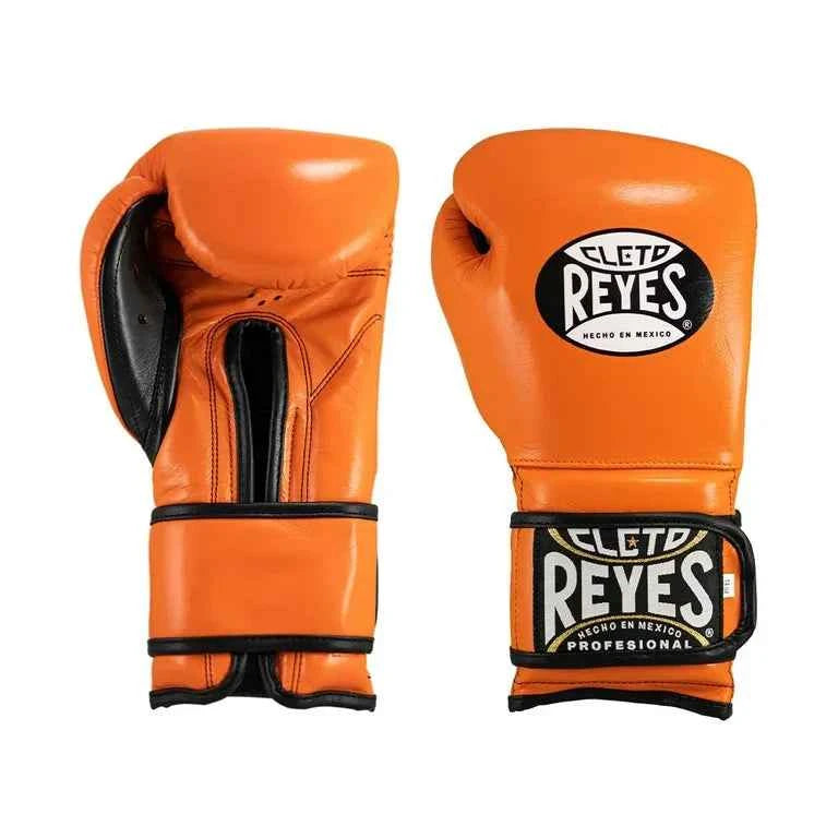 Cleto Reyes Orange Boxing Gloves – Hook & Loop – PunchPro Boxing