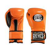 Cleto Reyes Orange Boxing Gloves – Hook & Loop | Premium Cleto Reyes Boxing Gloves - PunchPro Boxing
