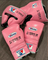 Winning Professional Pink Boxing Training Set - Custom Gloves, Headgear & Groin Guard - PunchPro Boxing