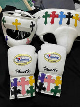 Winning Boxing Training Set - Custom Multi-Color Cross Patch Edition - PunchPro Boxing