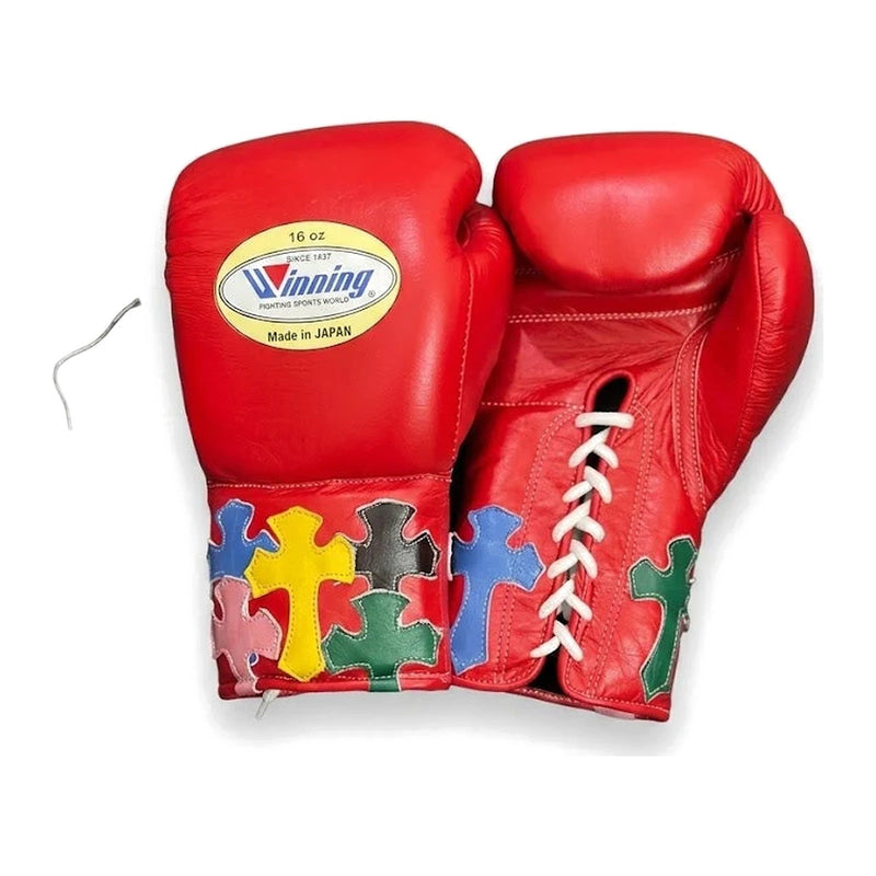Winning Boxing Gloves Classic Red, side view