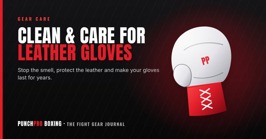 How to clean and care for leather boxing gloves