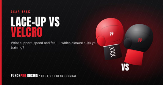 Lace-up vs velcro boxing gloves