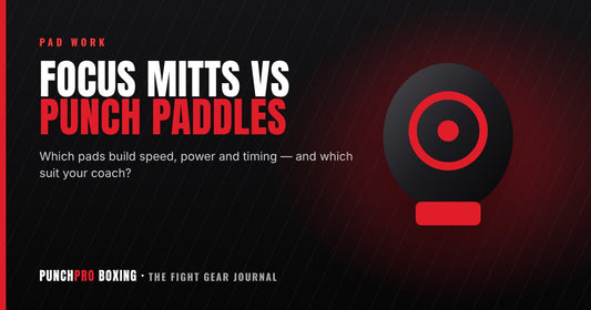 Focus mitts vs punch paddles