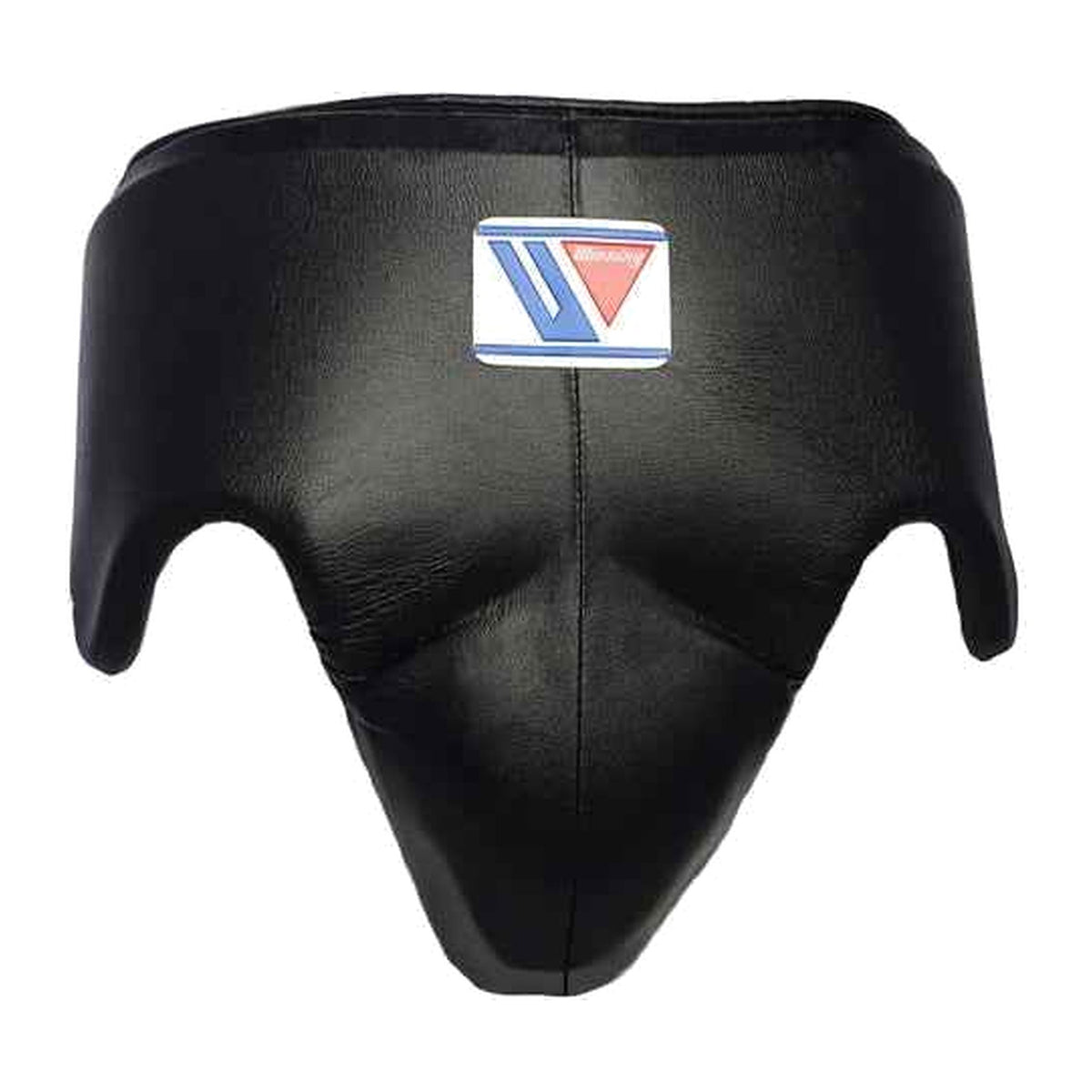 Black boxing groin guard