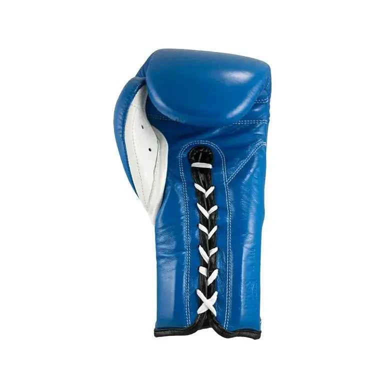 Cleto-Style Professional Blue Boxing Gloves – Premium Lace-Up Training Gloves | PunchPro Boxing - PunchPro Boxing
