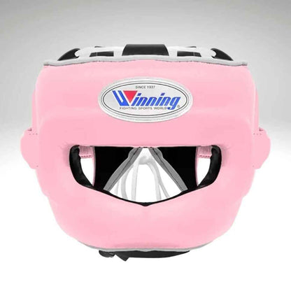 Baby pink Winning lace-up boxing gloves from the sparring set