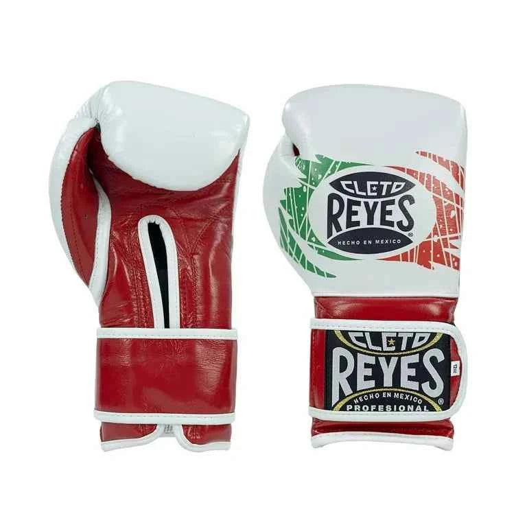 Cleto Reyes Tricolour Boxing Gloves | Velcro 8oz–16oz – PunchPro