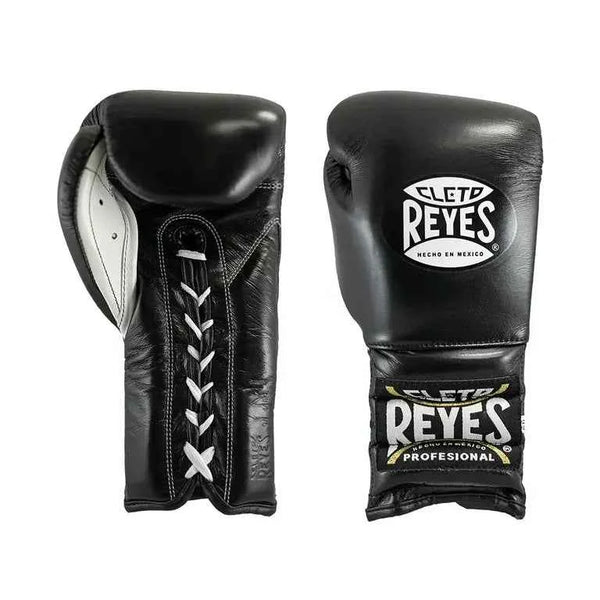 Cleto-Style Black Boxing Gloves – Professional PunchPro Quality