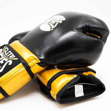 Cleto Reyes Black & Gold Boxing Gloves – Hook & Loop | PunchPro Boxing  Product De - PunchPro Boxing