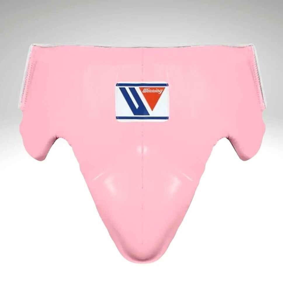 Baby pink Winning boxing headgear with cheek protection