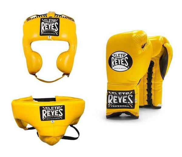 Cleto Reyes Yellow Sparring Set - Enhance Your Peak Boxing Performance