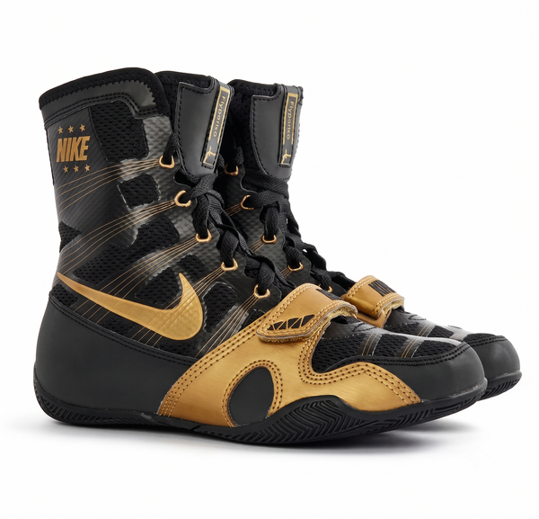 Nike Hyperko 1 Boxing Boots – Black & Metallic Gold