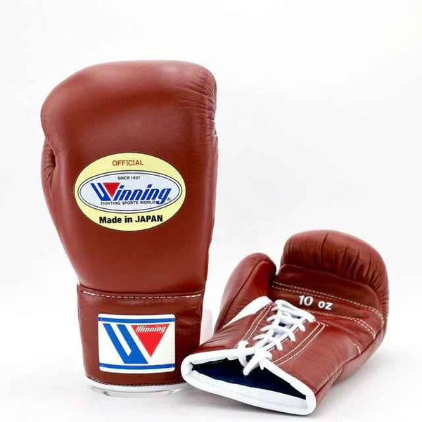 Winning Japan Boxing Gloves MS-300 - Oxblood Custom Edition