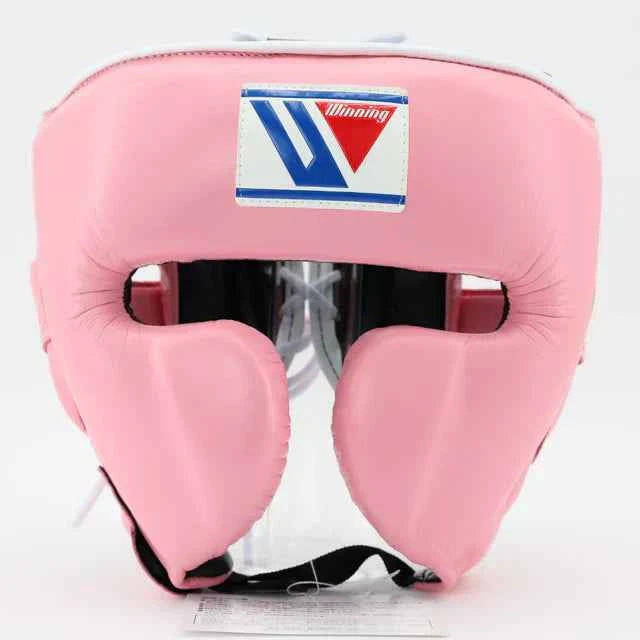 Winning Japan Boxing Headgear Pink - Professional FG-2900 Classic Edition - PunchPro Boxing