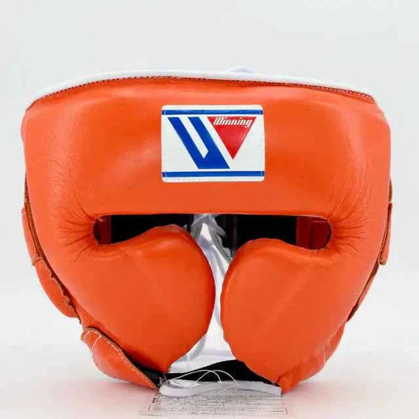 Winning Japan Boxing Headgear FG-2900 - Classic Orange Custom Edition