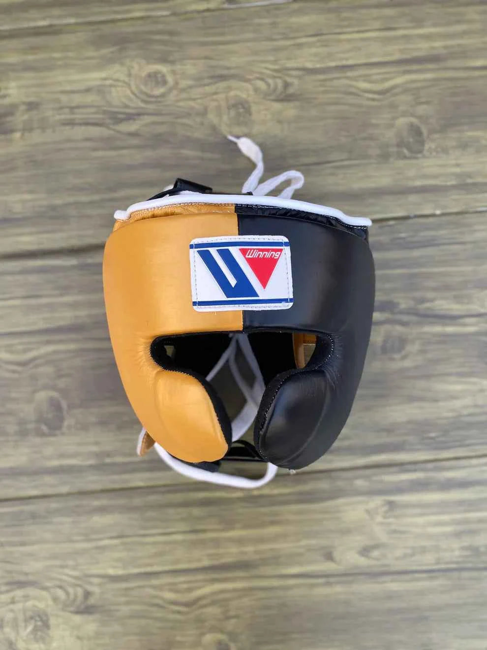 Winning Japan Sparring Set - Professional Custom Metallic Gold & Stealth Black Two-Tone Edition - PunchPro Boxing