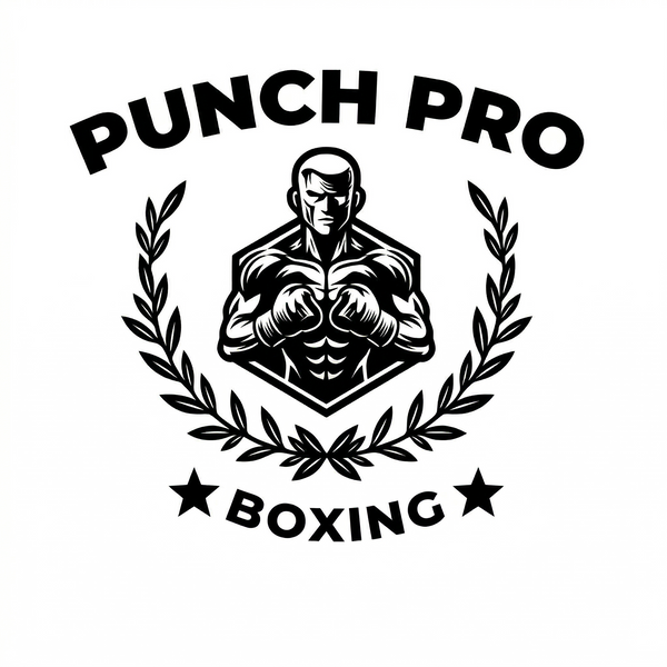 A logo of puncher boxing which is a brand of all premium boxing gears gloves sets and of all brands like winning cello Reyes etc.