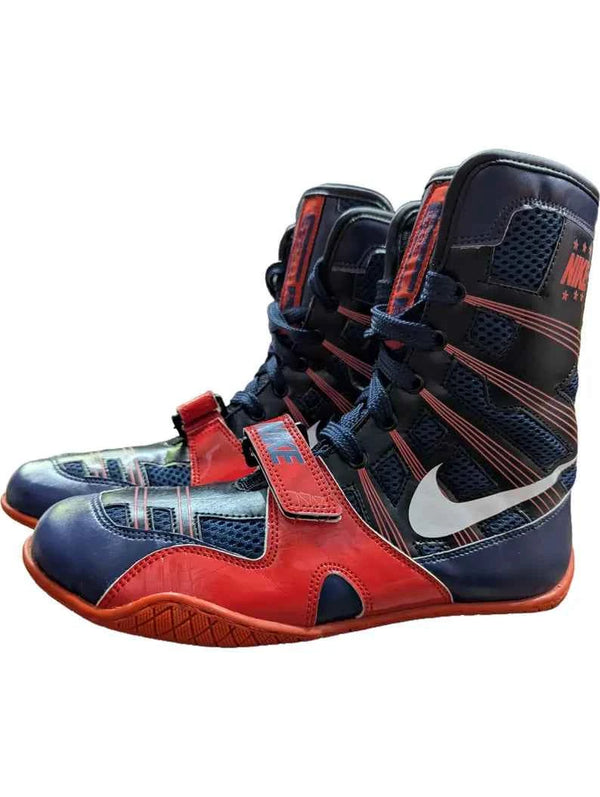 Nike Hyperko 1 Boxing Boots - Professional Blue/Red/White 