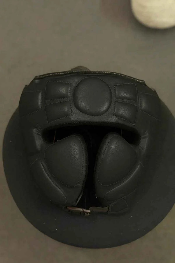 Winning Japan FG-5000 Facebar Headgear - Stealth Black Custom Edition