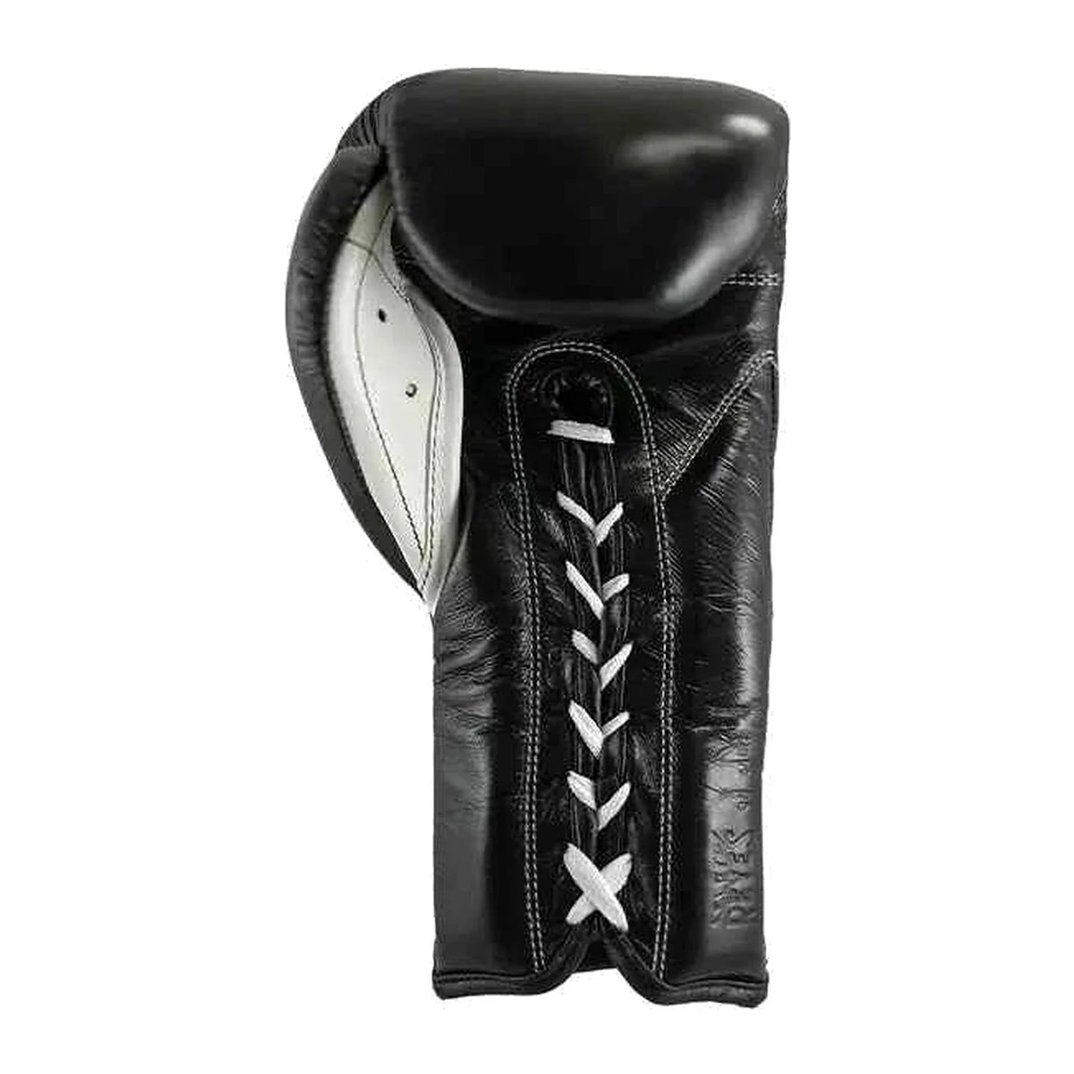 Cleto Reyes black gloves knuckle view with contoured striking surface