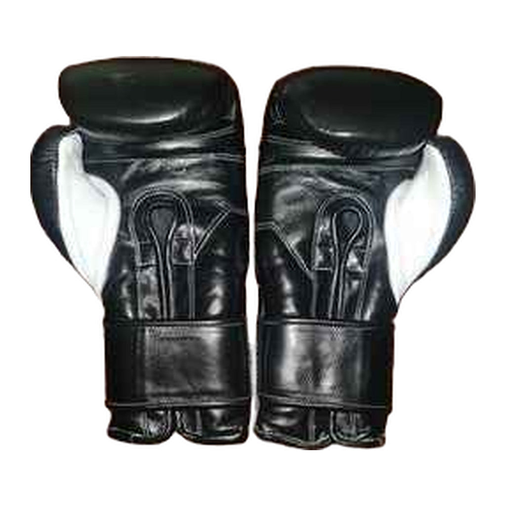 Cleto Reyes black velcro gloves wrist strap detail