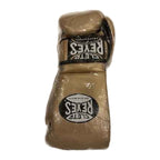 Cleto Reyes gold velcro gloves side profile