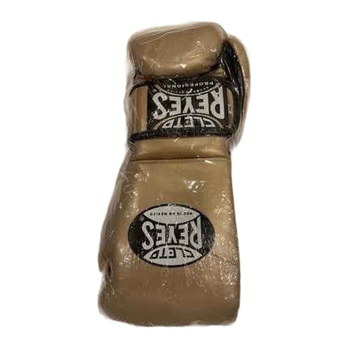 Cleto Reyes gold velcro gloves side profile