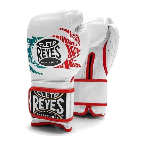Cleto Reyes heritage white red and green boxing gloves