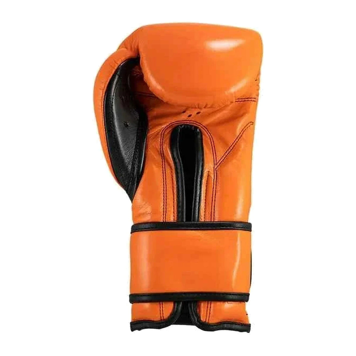 Cleto Reyes orange gloves velcro closure detail