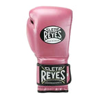 Cleto Reyes pink gloves knuckle view with contoured striking surface