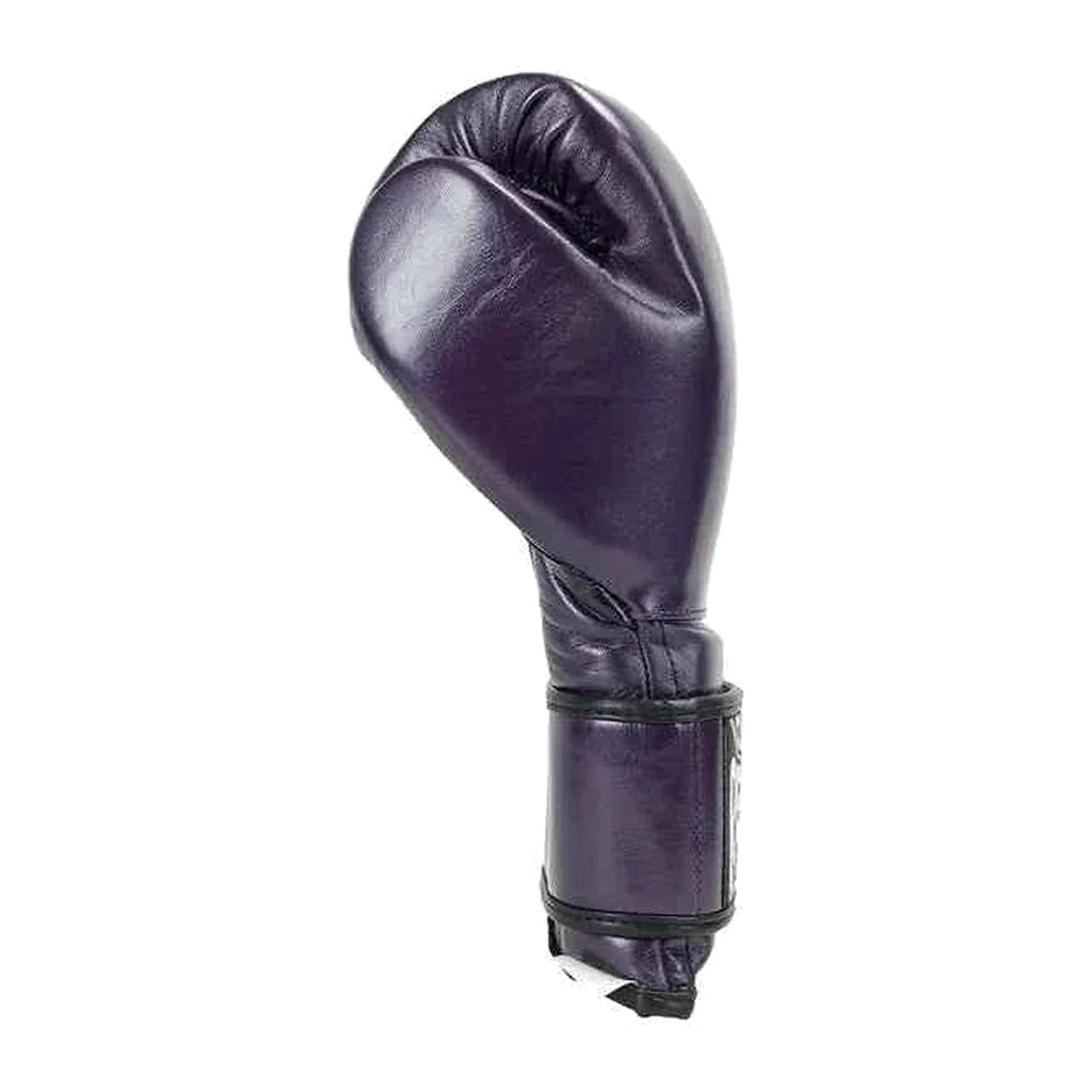 Cleto Reyes purple gloves palm view showing grip bar