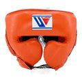 FG-2900 open-face boxing headgear in classic orange, front view