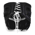 Black face-bar headgear side profile showing nose bar