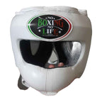 NBNL all-white sparring set three pieces laid out together