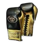 NBNL black gold gloves side profile compact Mexican glove shape