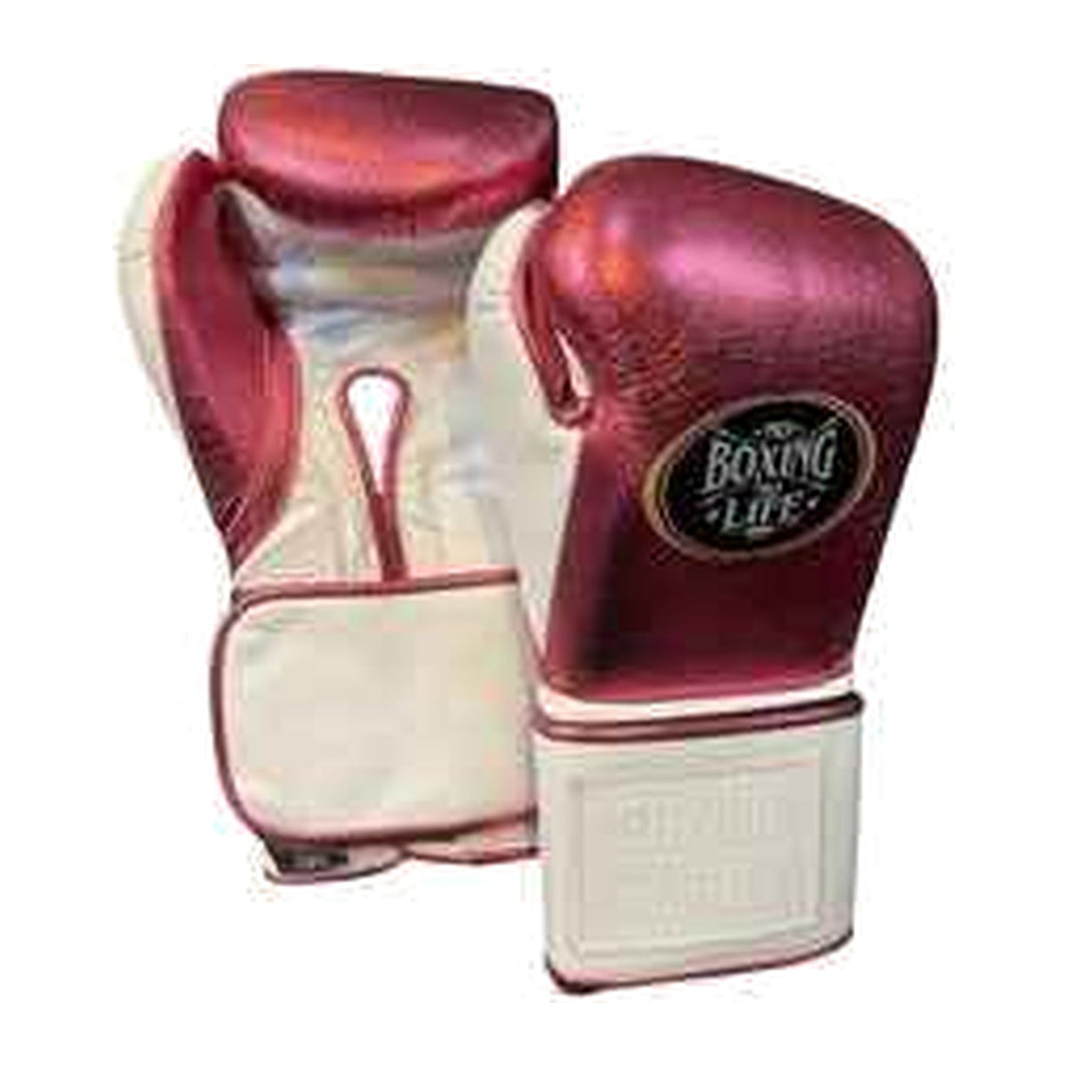 NBNL rose gold white gloves side profile compact Mexican glove shape