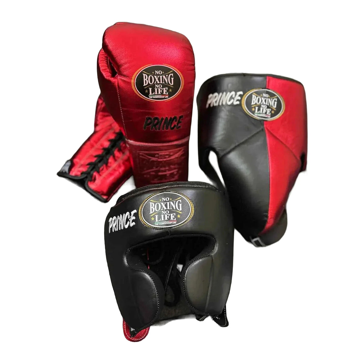 No Boxing No Life metallic red and black training set – alternate view 3