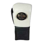 NBNL white and black gloves knuckle view flat striking surface