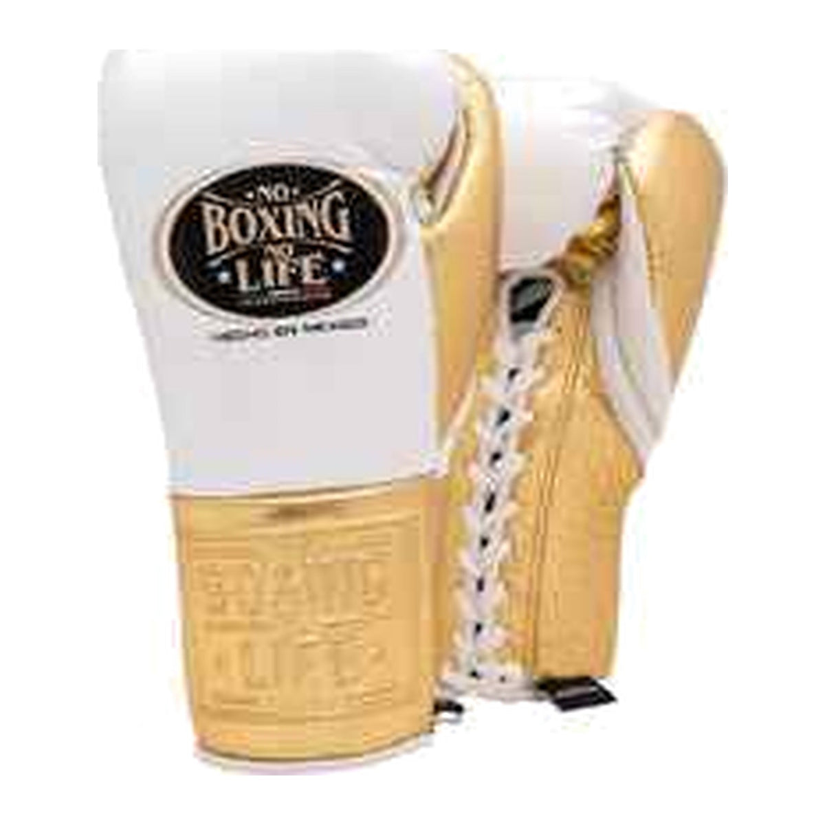 NBNL white gold gloves side profile compact Mexican glove shape
