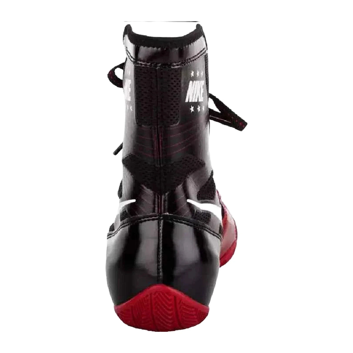 Nike HyperKo Boxing Shoes - Black/Red – alternate view 2
