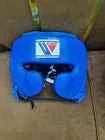 Winning FG-2900 Headgear Blue - Premium Japanese Boxing Headgear with Full Face Protection