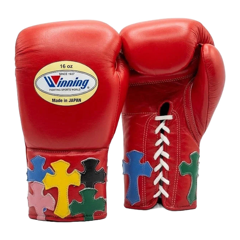 Winning Boxing Gloves Classic Red, side view