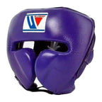 Purple Winning boxing headgear from the sparring set